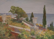 картина Анатолия Гопкало Алупка